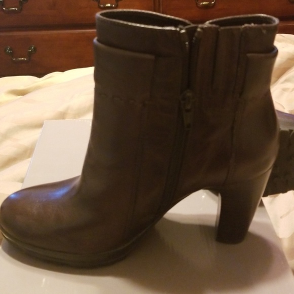 5TH AVENUE, Dark Brown Leather, Boots, NWOT - Picture 3 of 8